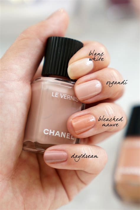 chanel nail polish organdi review|best chanel nail polish colors.